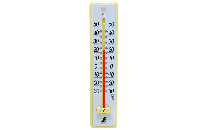 SHINWA 48352 Plastic Thermometer 20 cm Yellow