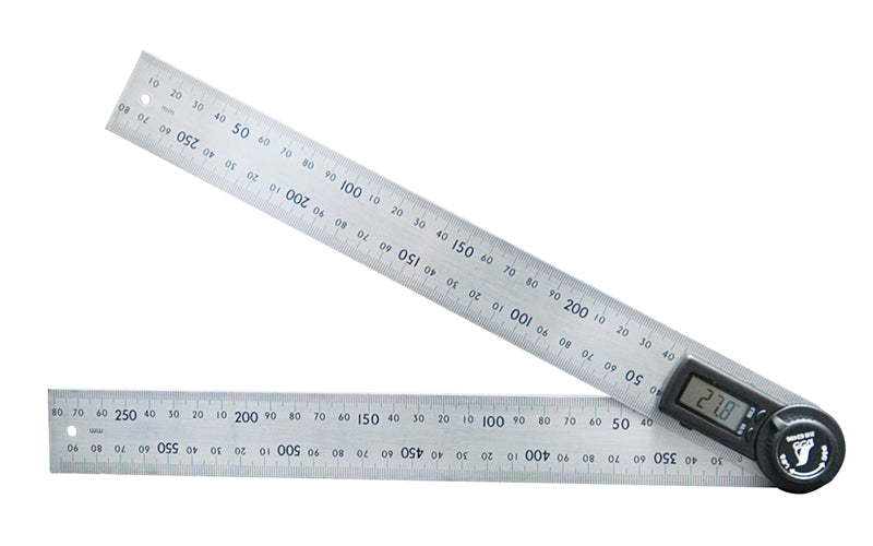 SHINWA 62496 Digital Protractor with Hold Function 30 cm