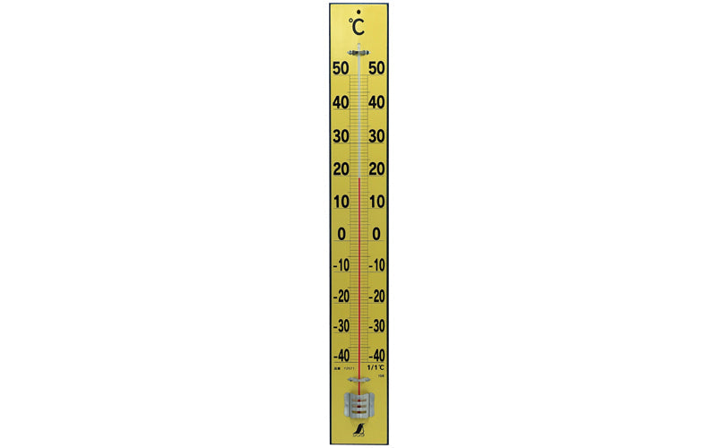 SHINWA 72571 Thermometer Wood 90 cm