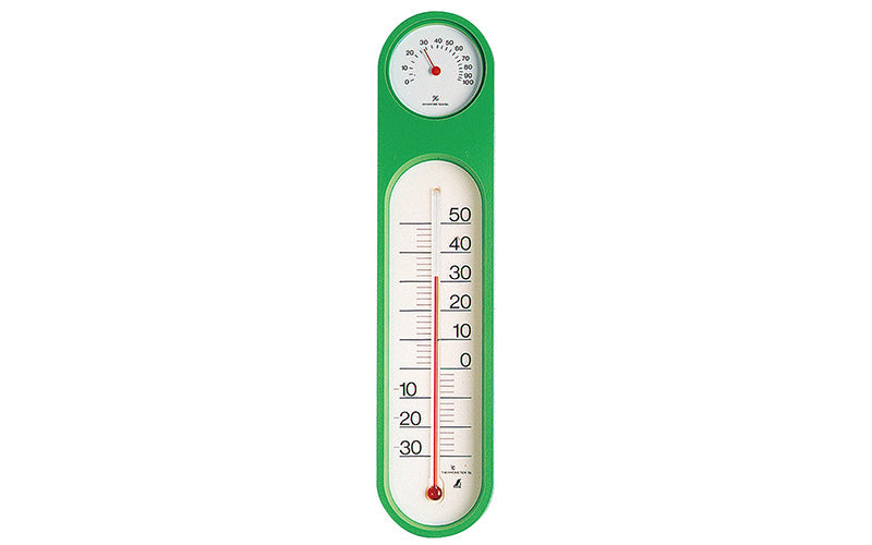 SHINWA 72615 Thermo/Hygrometer Green