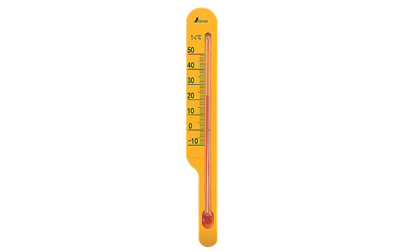 SHINWA 72627 Thermometer for Ground Temperature O-2 Yellow