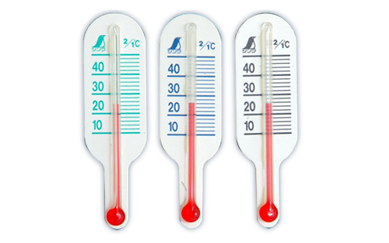 SHINWA 72633 Thermometer for Ground Temperature O-3 Mini B 3 pc-pack (Black, Blue, Green)