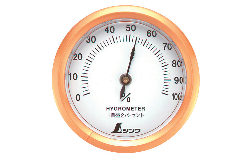 SHINWA 72668 Hygrometer T-3 6.5 cm