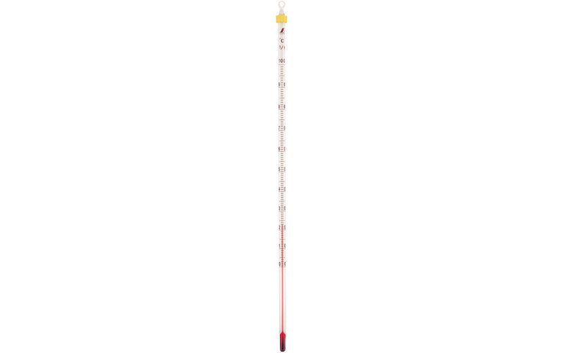 SHINWA 72749 Stick Thermometer Alcohol H-5S 0 - 100 Degree 30 cm Bulk Packaged