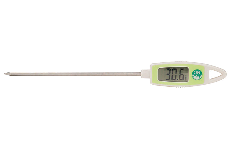 SHINWA 72979 Digital Thermometer for Cooking T Green