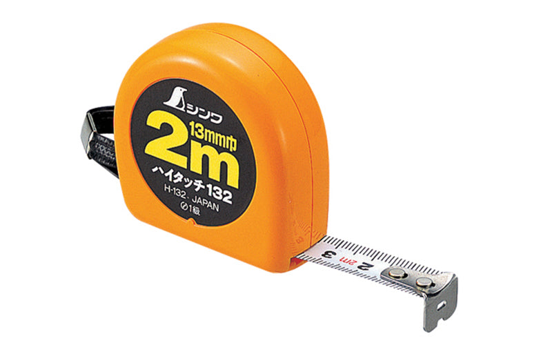 SHINWA 78002 Tape Measure H-132 Free Type JIS