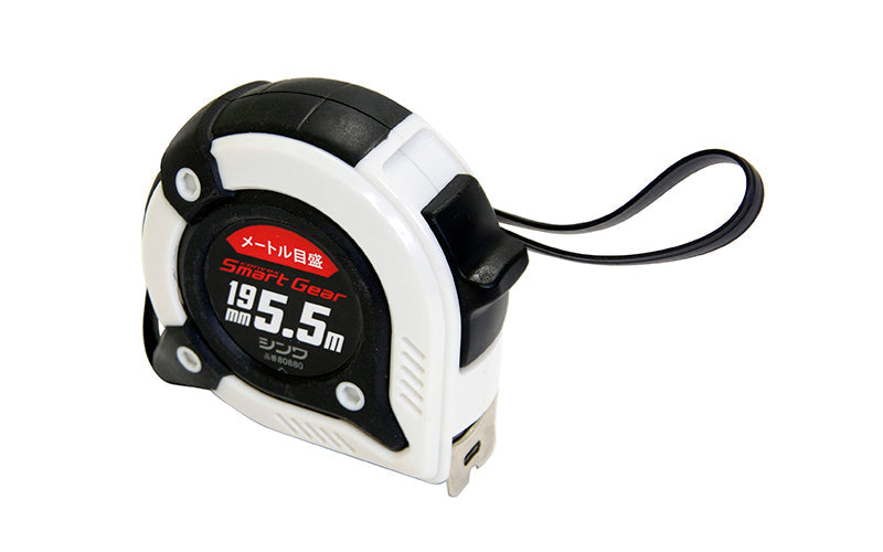SHINWA 80880 Tape Measure SMART GEAR 19-5.5 m