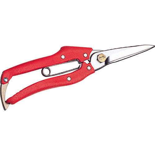 NISHIGAKI Bud Cutting Pruning Shears Pro 200mm Red Handle N-205R