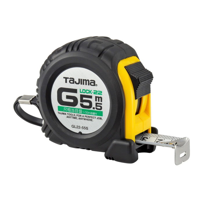 TAJIMA GL22-55SBL G-Lock-22 5.5m Metric And Shaku Scale