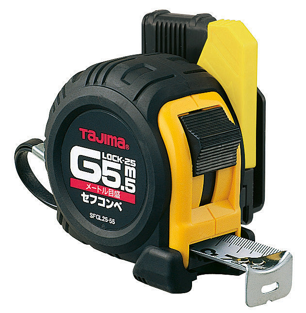 TAJIMA SFGL25-55BL G-Lock-25 5.5m Metric Scale w/Holder