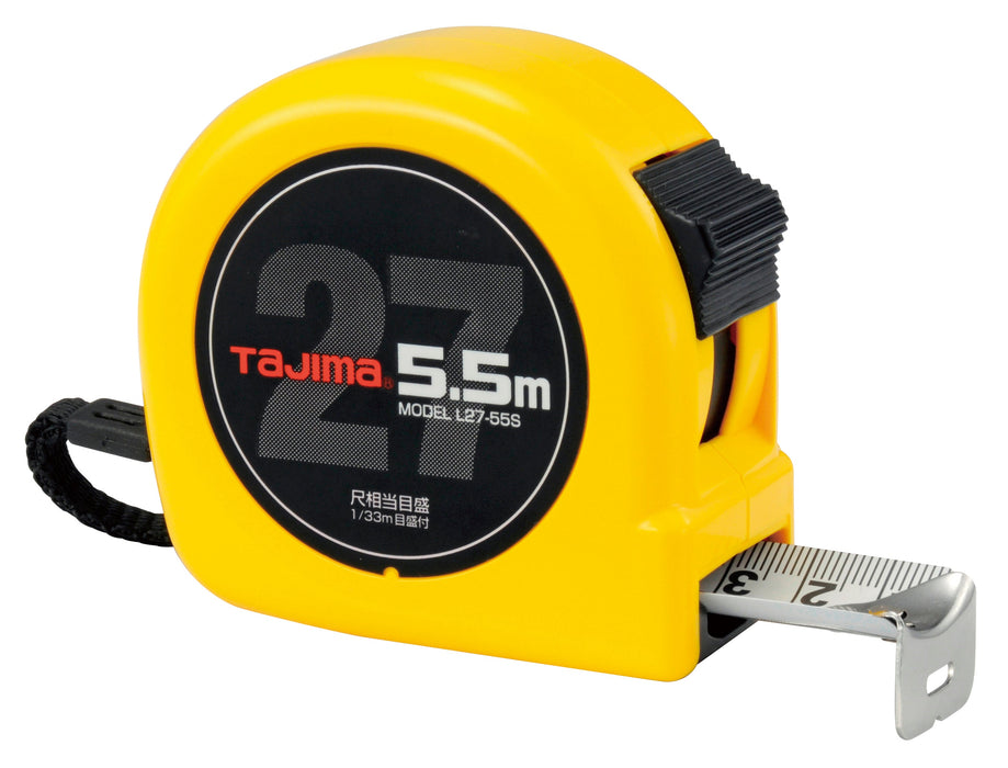 TAJIMA L27-55SBL Lock-27 5.5m Metric And Shaku Scale