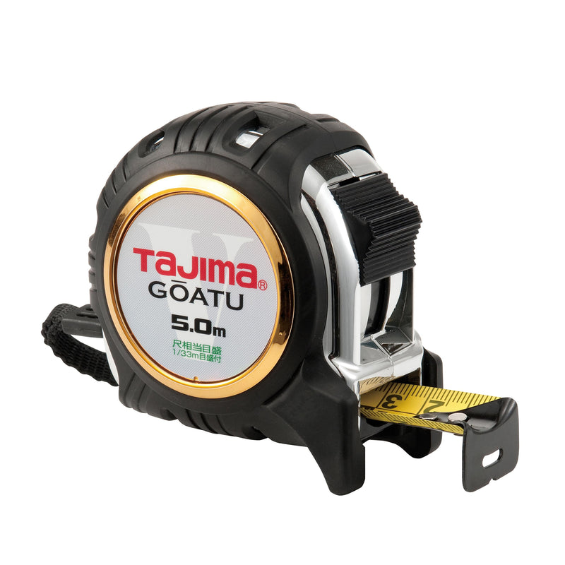 TAJIMA GAGL2550S Thick Metal G-Lock-25 5.0m Metric And Shaku Scale