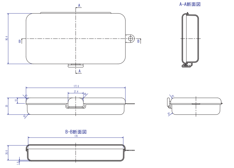 TRUSCO Parts Case TPC-180