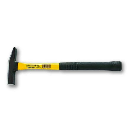 DOGYU Hammer For Sheet Metal Fiberglass Handle Tinsmith Hammer 21mm Diameter 22 x 22mm 00649