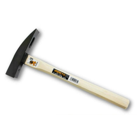 DOGYU Wood Handle Tonkachi Hammer (Brick Hammer) 21mm Diameter 21 x 21mm Blade Width 32mm 00682