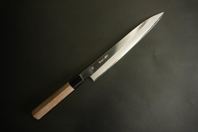 Tosa Tadayoshi Aogami #1 Polished Yanagiba 240 mm