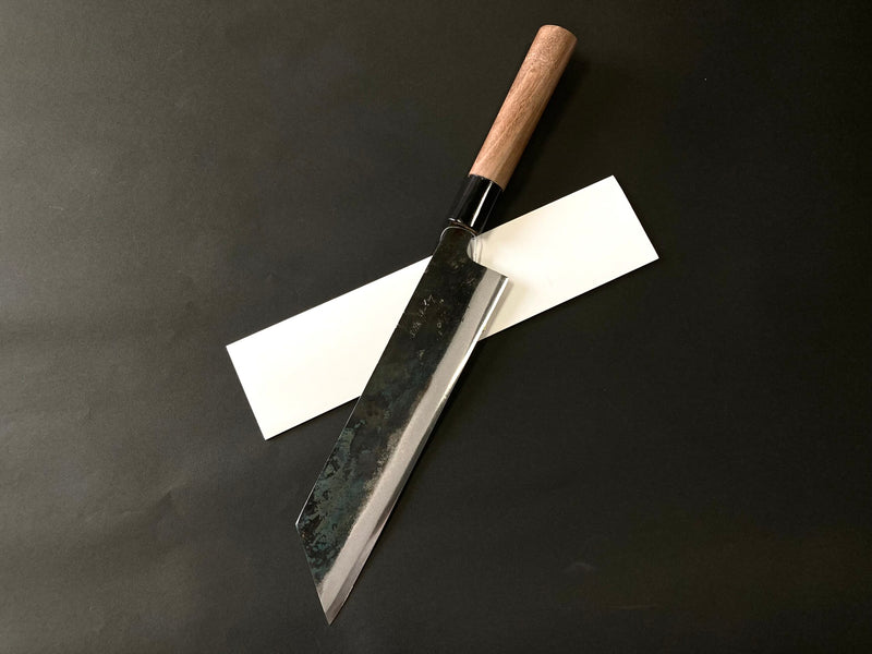 Tosa Tsukasa Aogami Super Kurouchi Kiritsuke 210 mm