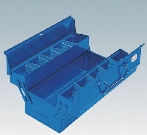 TRUSCO Tool Box with 2 cantilever trays ST-3500-B