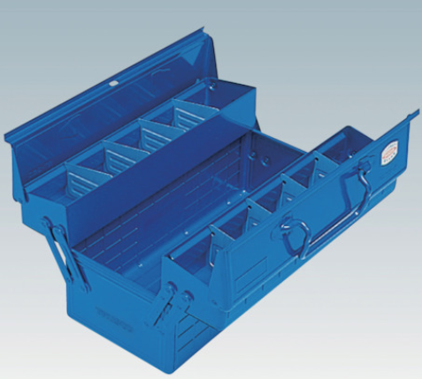 TRUSCO Tool Box with 2 cantilever trays ST-350-B