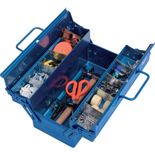 TRUSCO Tool Box with 2 cantilever trays ST-350-B — Salamander Tools