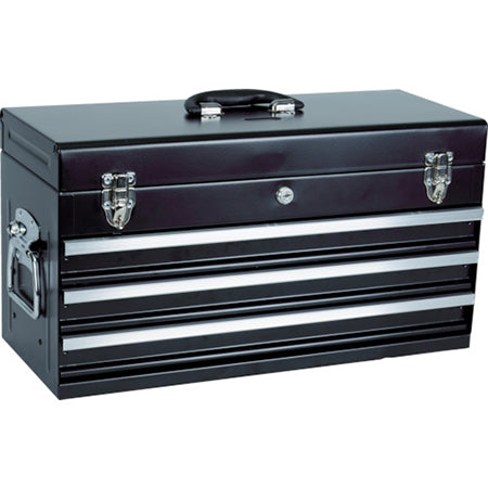 TRUSCO 3-Drawer Tool chest Matte black T-533BK