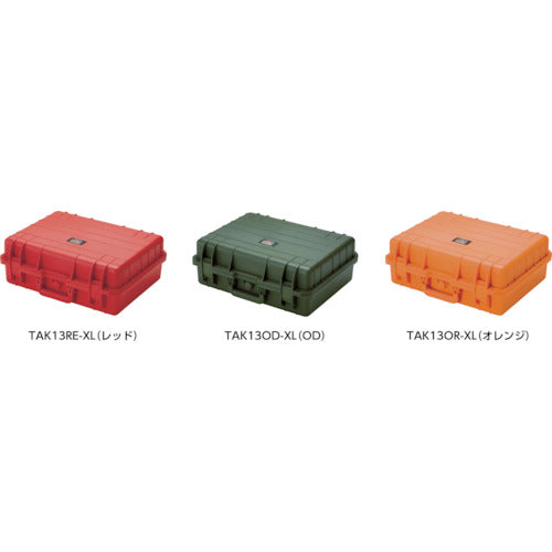 TRUSCO Protector Tool Case L515mm TAK13RE-XL Red