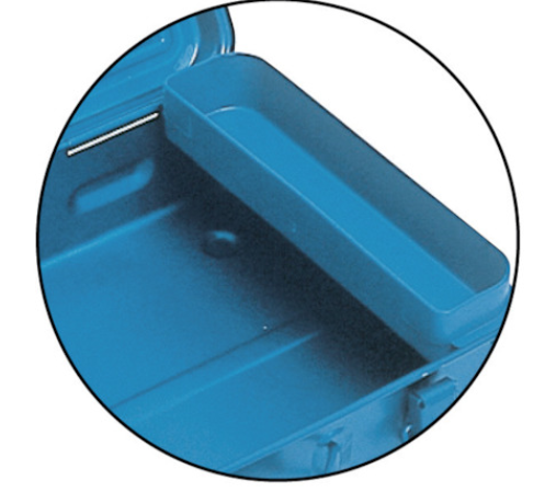 TRUSCO Trunk Tool Box with plastic tray TB-412