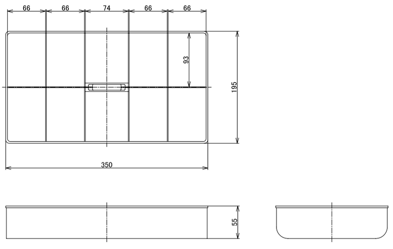 TRUSCO Plastic tray PT-36 for Tool Box